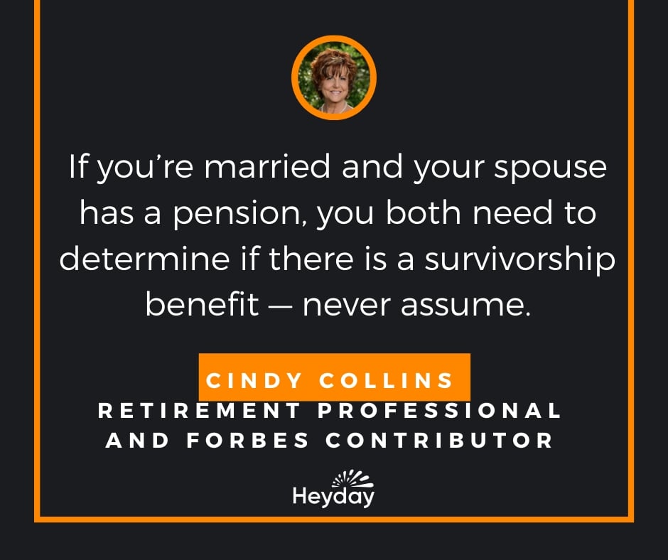 Cindy Collins, Women and Retirement